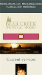 Mobile Screenshot of bearcreekfuneral.com